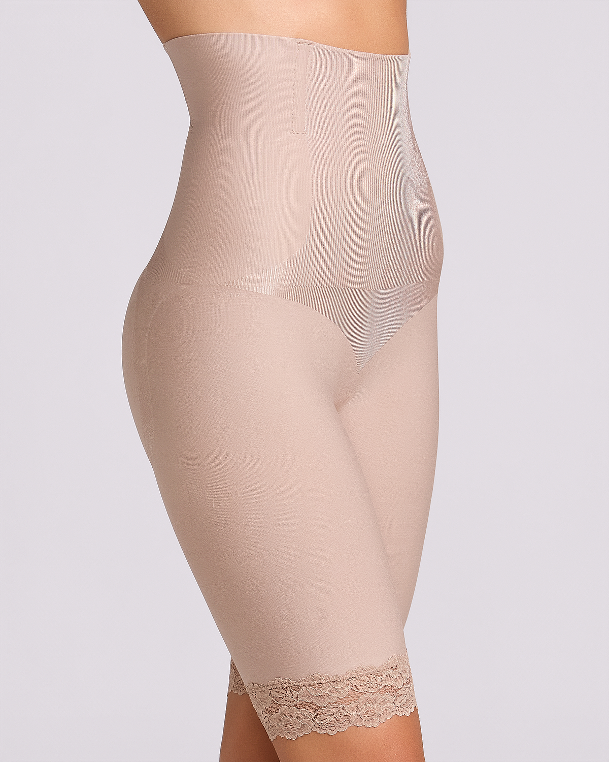 Shades Thigh Sculpting Waist Control Bermuda - blush