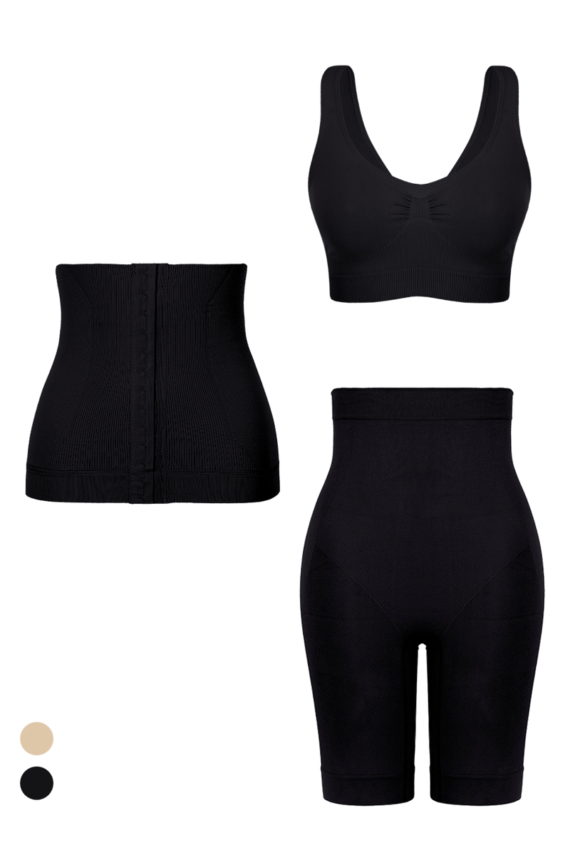 مجموعة مشدات الجسم الكاملة الثلاثية