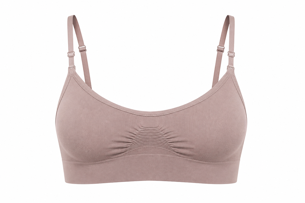 Seamless Adjustable Strap Bra