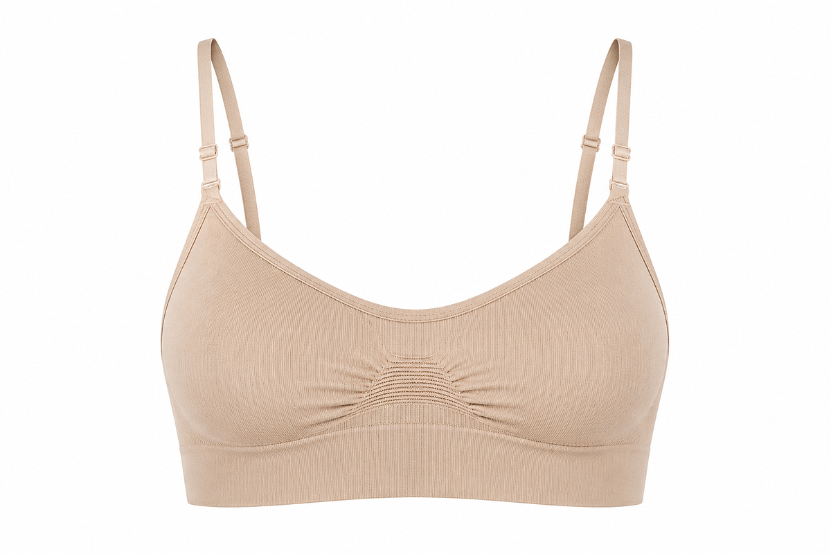 Seamless Adjustable Strap Bra