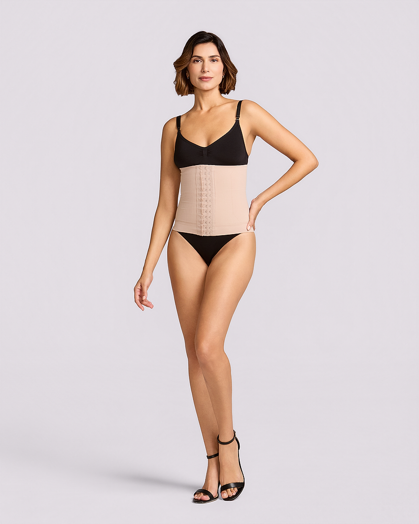 Microfiber Waist And Abdomen Control Corset