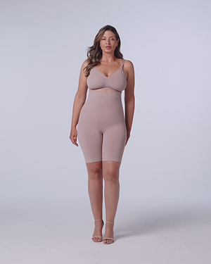 Control High-Waist Bermuda - natural