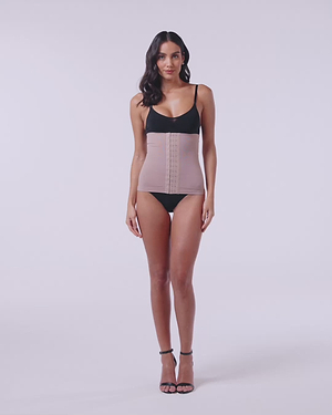 Control Waist Sculpting Double Fabric Corset - base