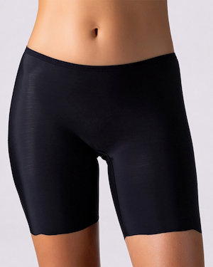 Seamless Butt Push Up Thigh Slimming Bermuda - black