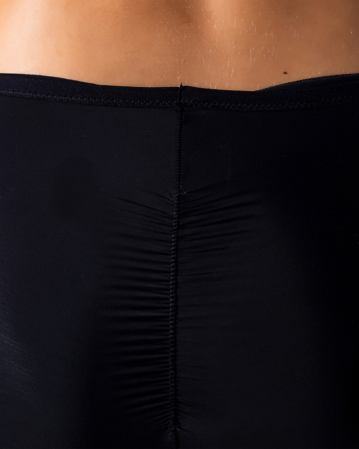 Seamless Butt Push Up Thigh Slimming Bermuda - black