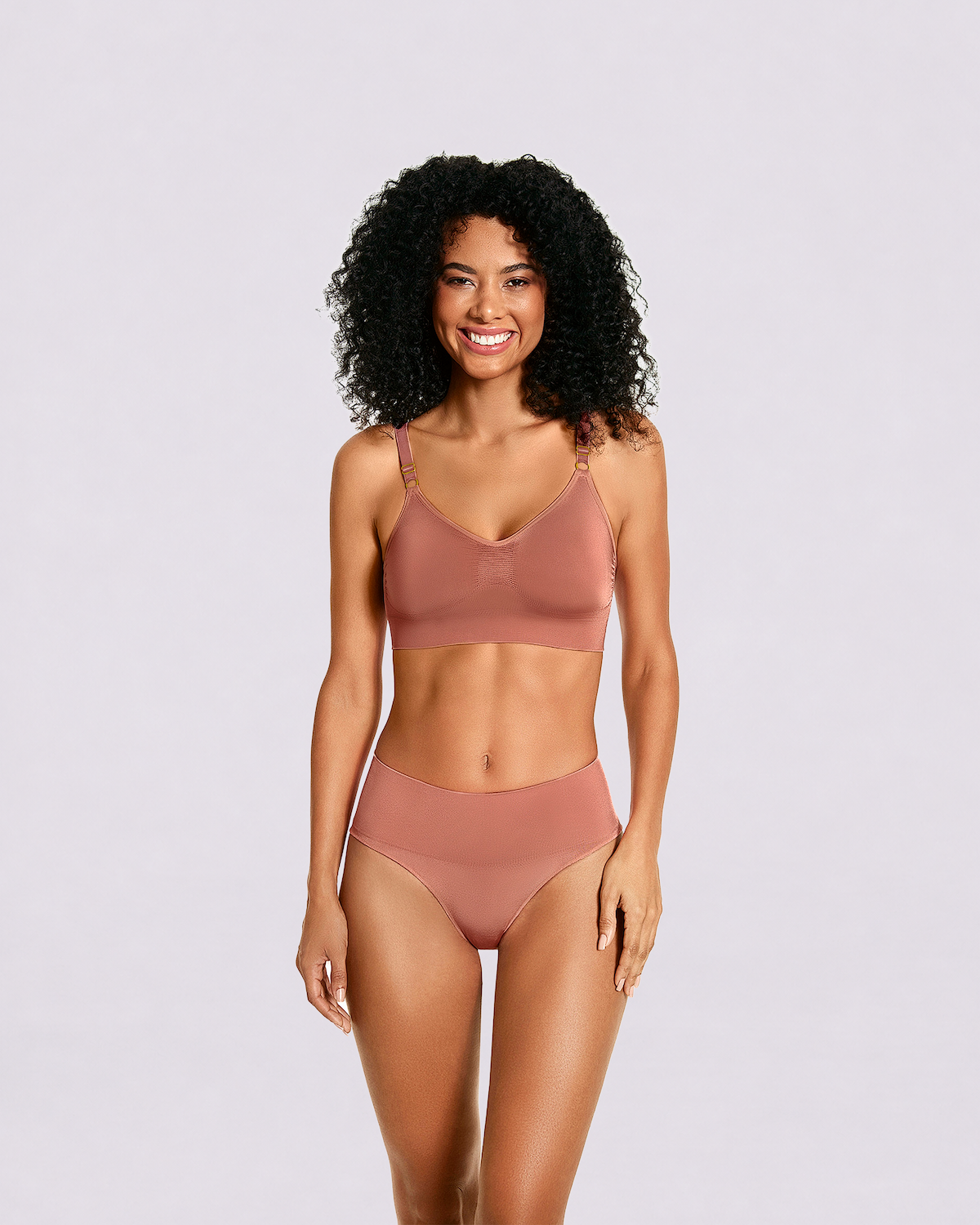 Make Up Skin Smooth Back and Comfort Shaping Bra - bronzer 