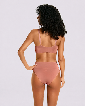 Make Up Skin Smooth Back and Comfort Shaping Bra - bronzer 