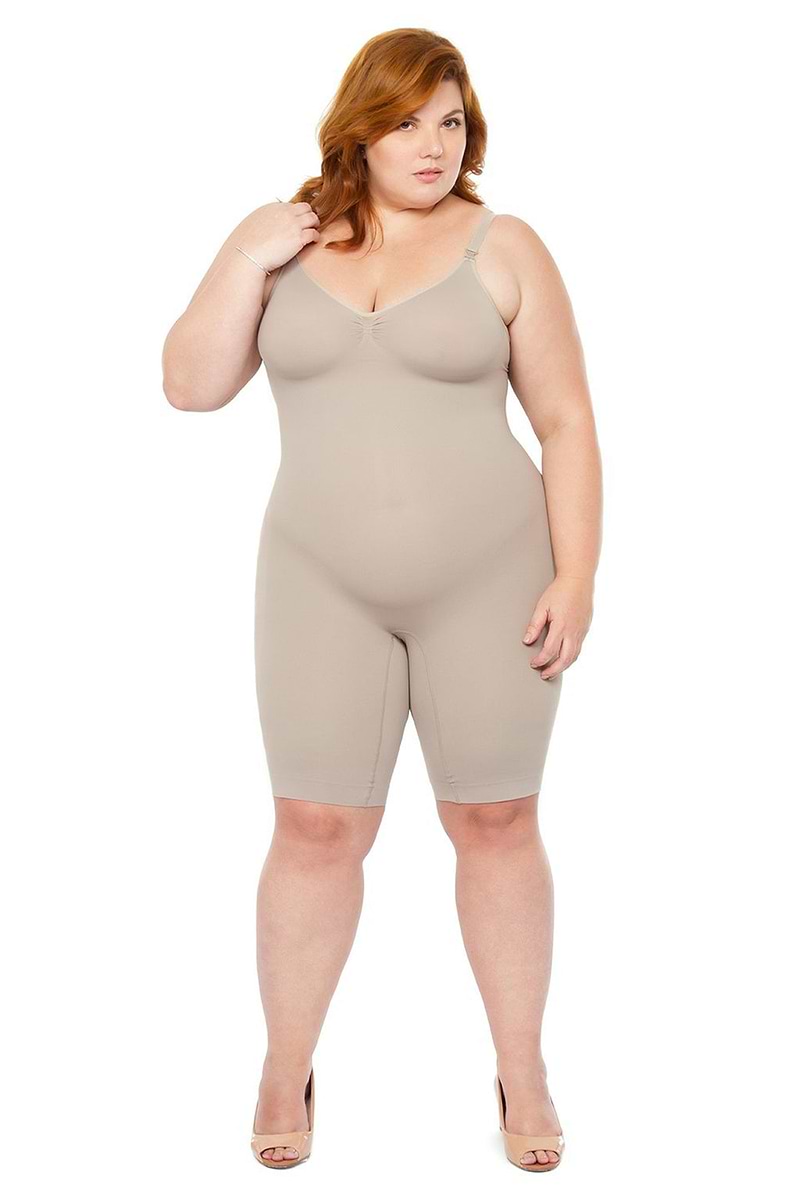 Loola Plus Size Body Bermuda Corset Sculpture Shapewear