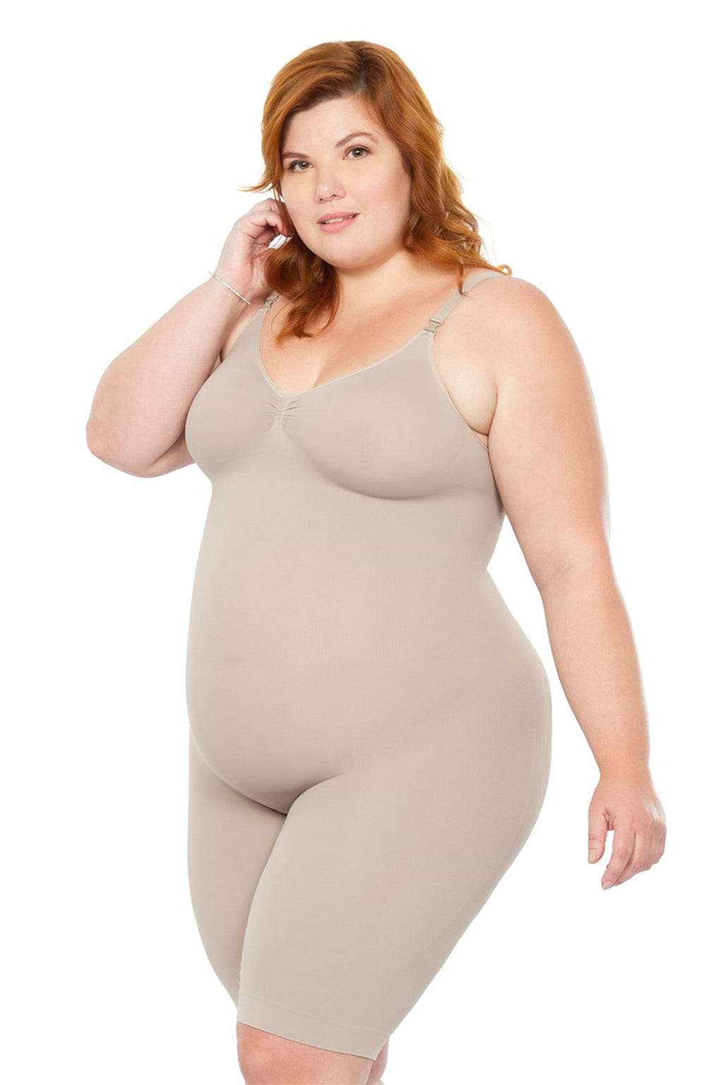 Loola Plus Size Body Bermuda Corset Sculpture Shapewear