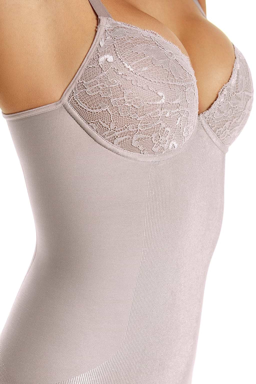 Plie SHADES Body Boxer Lace Women Corset Shapewear with Bra، Plie, Metro Brazil, Plie, Lupo, Loba Slim, Fruit De La Passion, Brazil, Brasil
