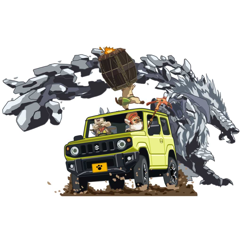 SUZUKI×MONSTER HUNTER WILDS コラボ アクリルスタンド JIMNY【特別