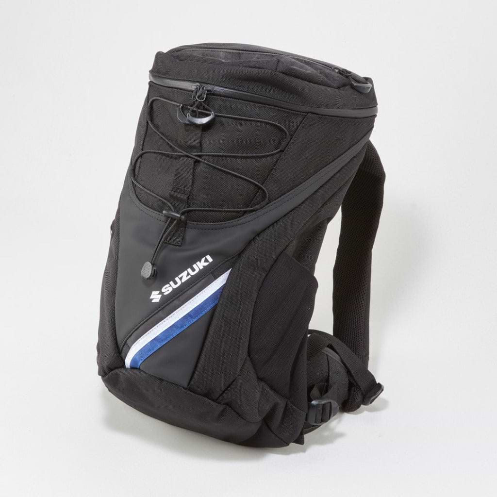（美品）KUSHITANI クシタニ　バックパック　レインカバー付　黒　リュック SUZUKI×KUSHITANI コラボ バックパック – オートリメッサ S-MALL