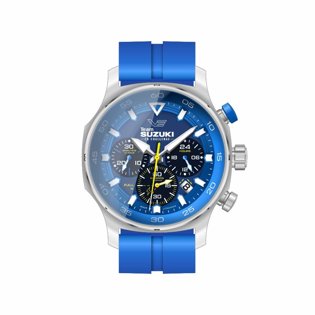 SUZUKI ×VOSTOK EUROPE Team SUZUKI CN CHALLENGE コラボウォッチ
