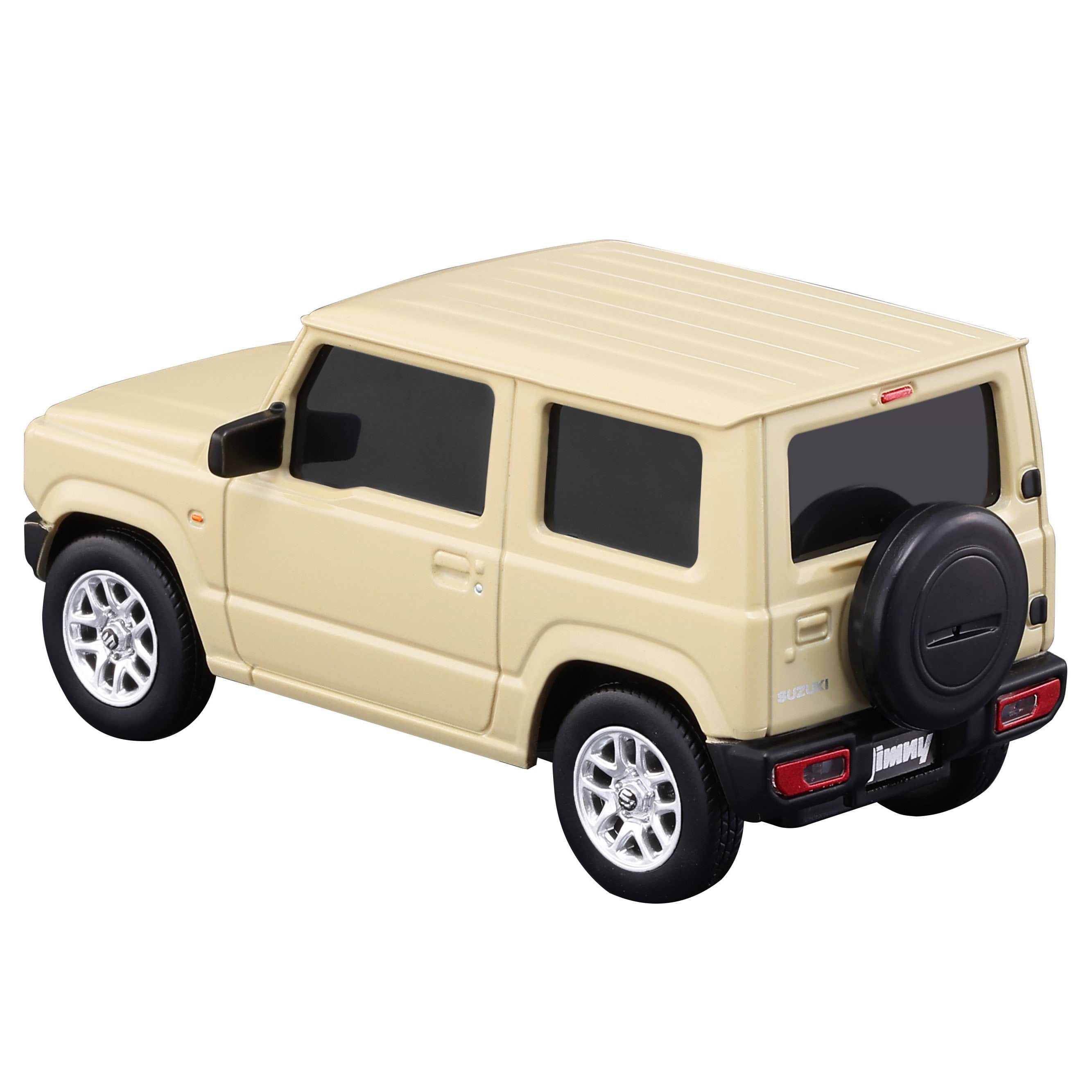 プルバックミニカー ジムニー（軽自動車）【グリーン/グレー