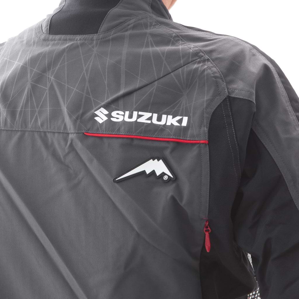 SUZUKI×KUSHITANI コラボ コンテンドジャケット【グレー / ブラック