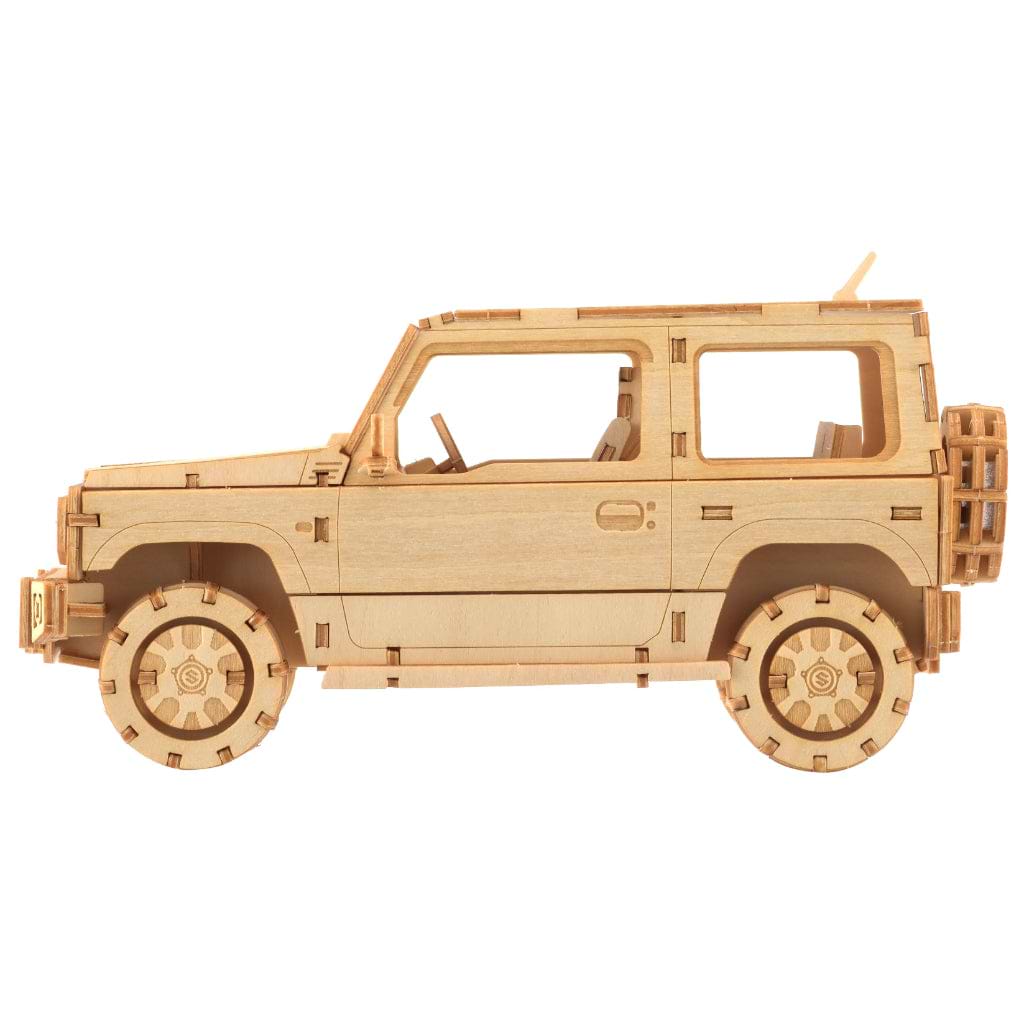 組立式木製フィギュア　ki-gu-mi　ジムニー