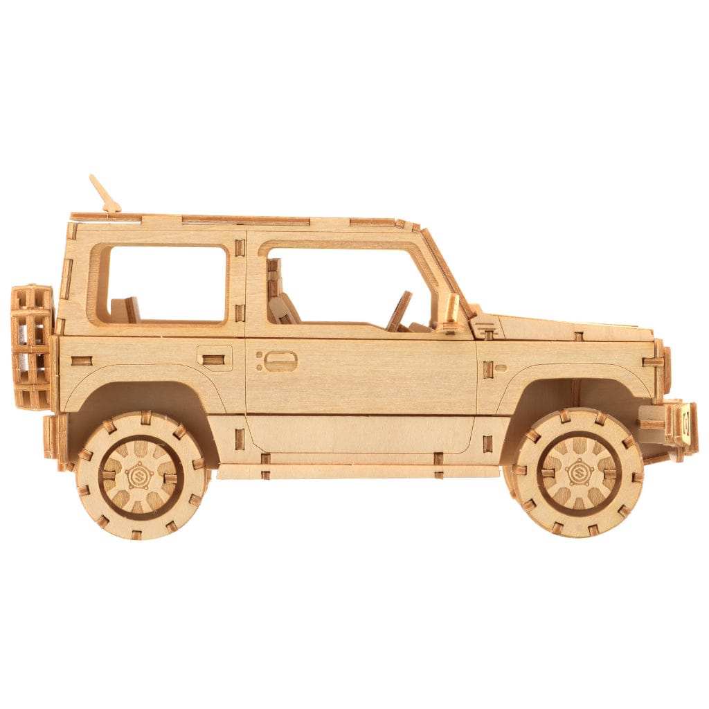 組立式木製フィギュア　ki-gu-mi　ジムニー