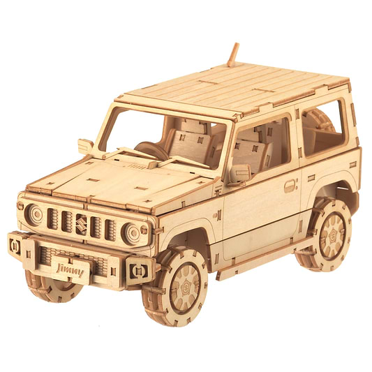 組立式木製フィギュア　ki-gu-mi　ジムニー