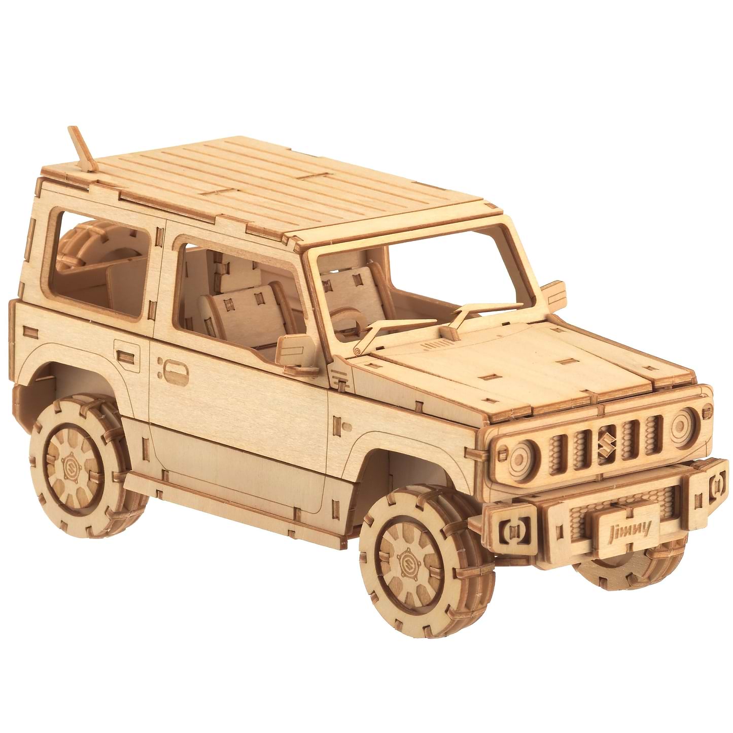 組立式木製フィギュア　ki-gu-mi　ジムニー