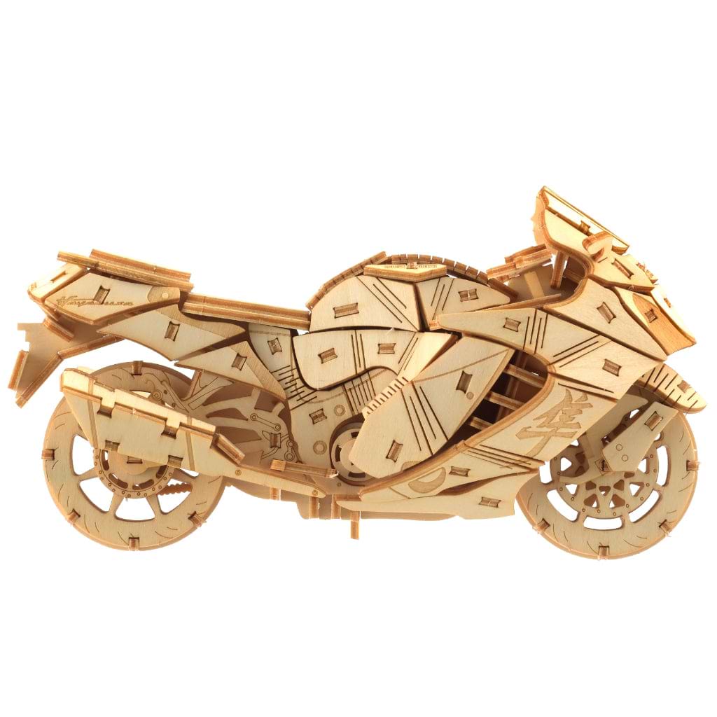 組立式木製フィギュア　ki-gu-mi　Hayabusa