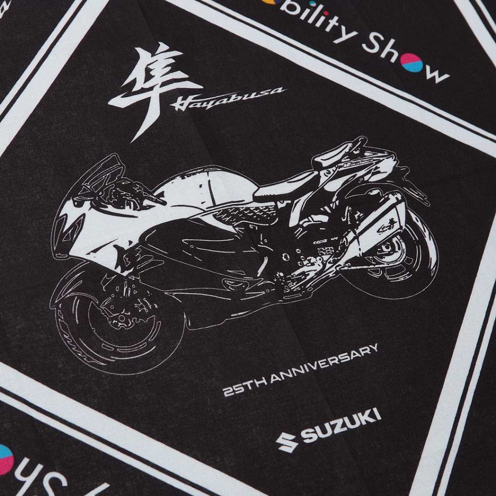 ジャパンモビリティショー2023オリジナルバンダナハンカチ　Hayabusa【ブラック】