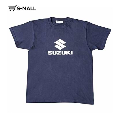 Tシャツ　S SUZUKIロゴ　ネイビー