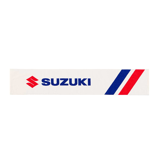 マフラータオル　スズキ　ホワイト