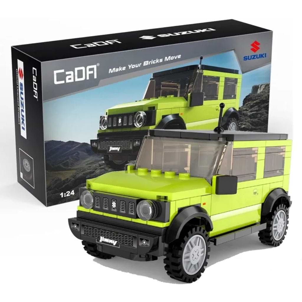 CaDA ブロック 1/24サイズ SUZUKI JIMNY SIERRA スズキ ジムニーシエラ (192ピース)　【スズキライセンス商品】