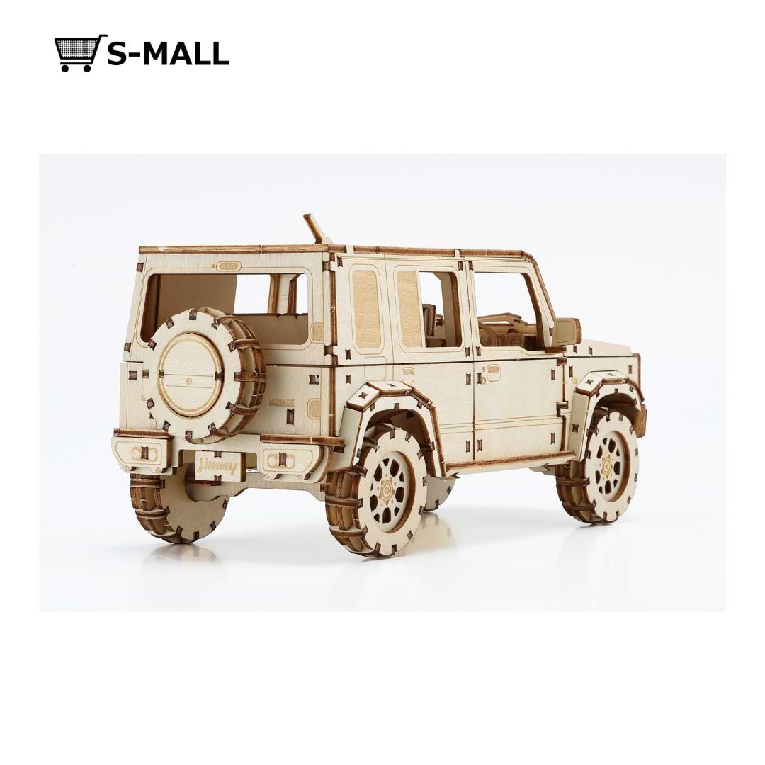 組立式木製フィギュア　ki-gu-mi　ジムニーノマド