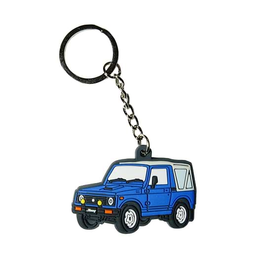 ラバーキーホルダー　ジムニー　JA11　リバーシブル