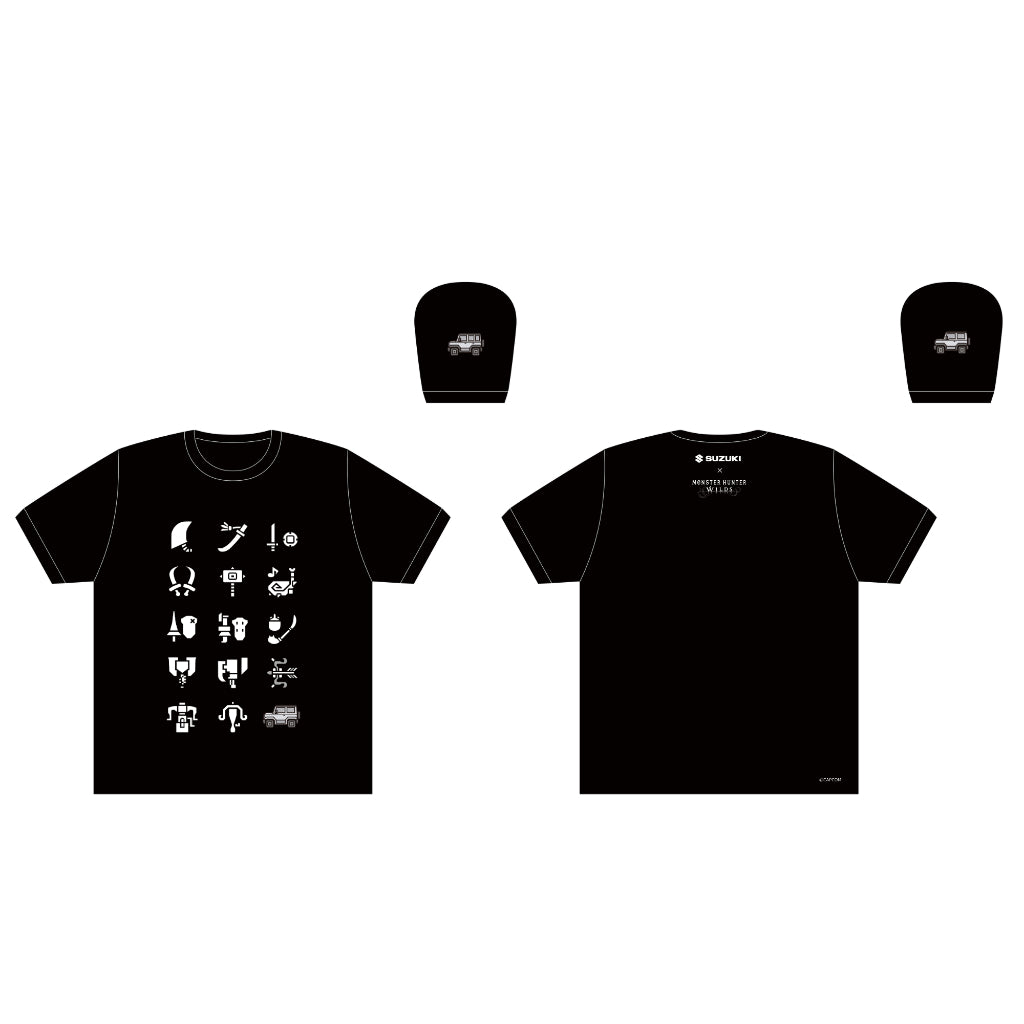 SUZUKI × MONSTER HUNTER WILDS コラボ Tシャツ アイコン【特別商品】