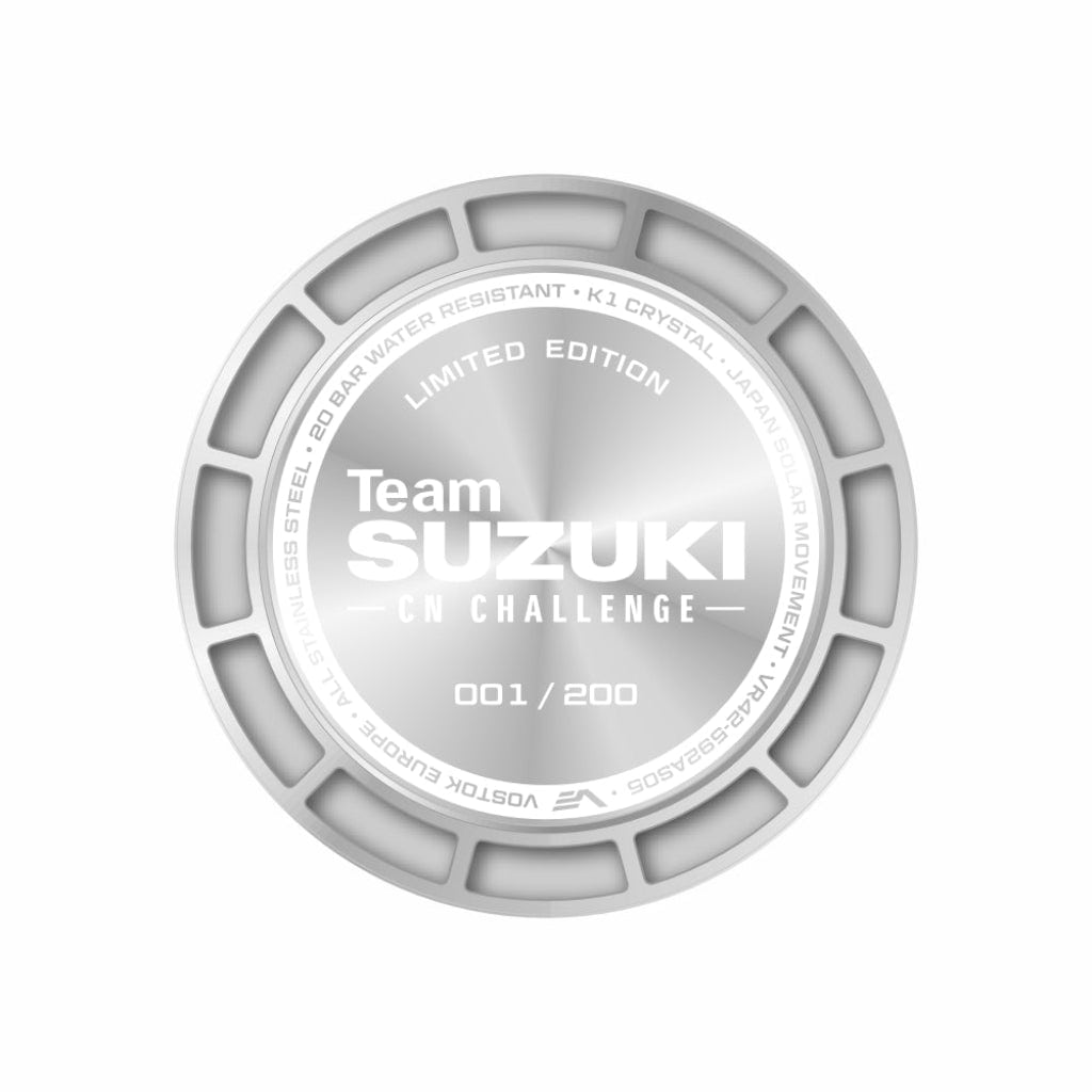 Team SUZUKI CN CHALLENGEコラボウオッチ 200本限定】SUZUKI ×VOSTOK