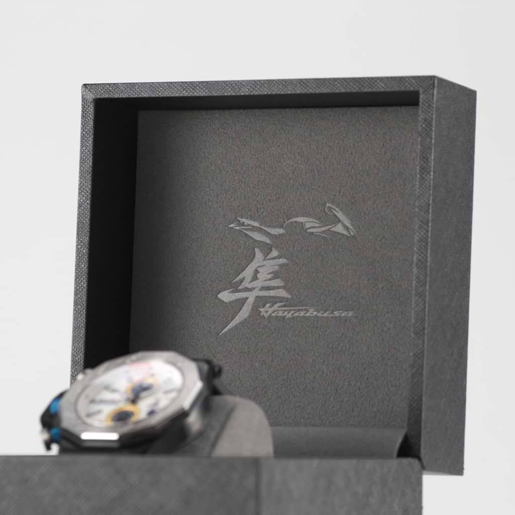 【S-MALL4周年　二次募集販売　 300本限定】【特別商品】SUZUKI ×KENTEX　MOTO-R コラボウォッチ第二弾「Hayabusa」