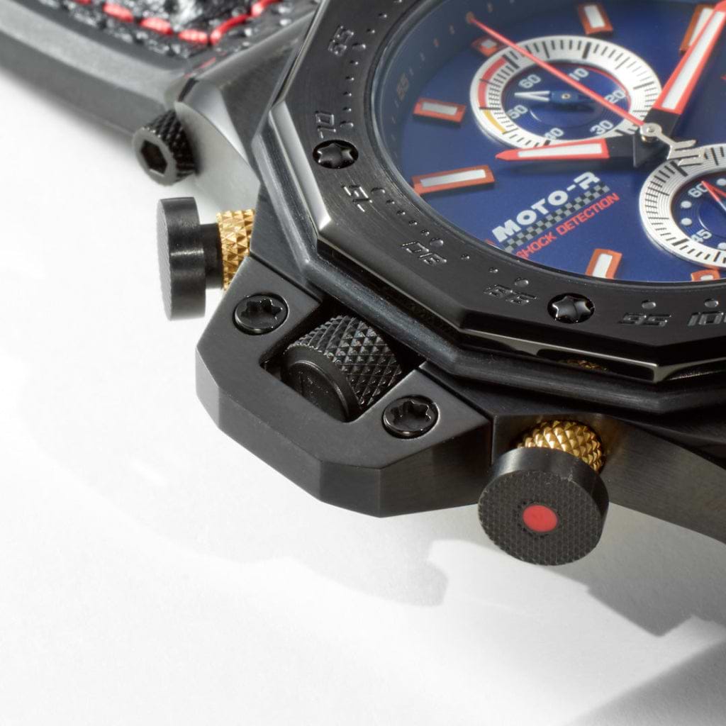 【S-MALL4周年　二次募集販売　 300本限定】【特別商品】SUZUKI ×KENTEX　MOTO-R コラボウォッチ第二弾「KATANA2」