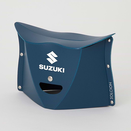 SUZUKI　折りたたみイス【耐荷重 100kg】