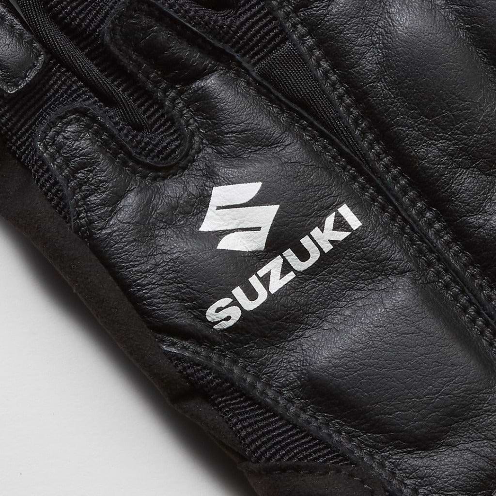 SUZUKI×KUSHITANI コラボ エアーコレクトグローブ【ブラック/ネイビー