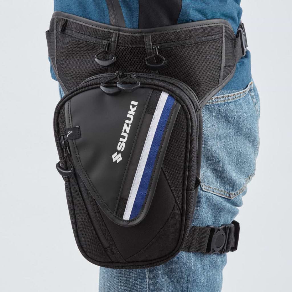 美品 クシタニ / KUSHITANI レッグバッグ ブラック SUZUKI×KUSHITANI コラボ レッグバッグ – オートリメッサ S-MALL