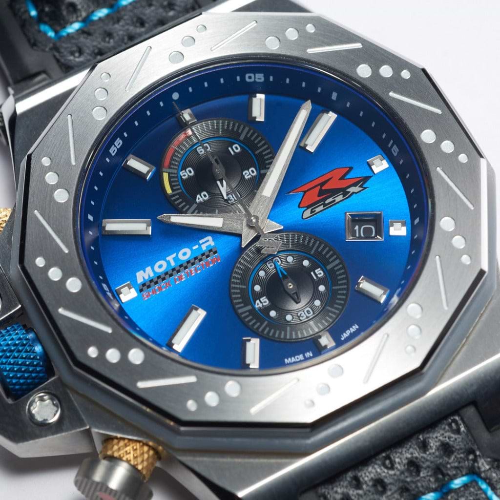 【抽選販売】SUZUKI ×KENTEX　MOTO-R コラボウォッチ「GSX-R」【数量限定 300個】
