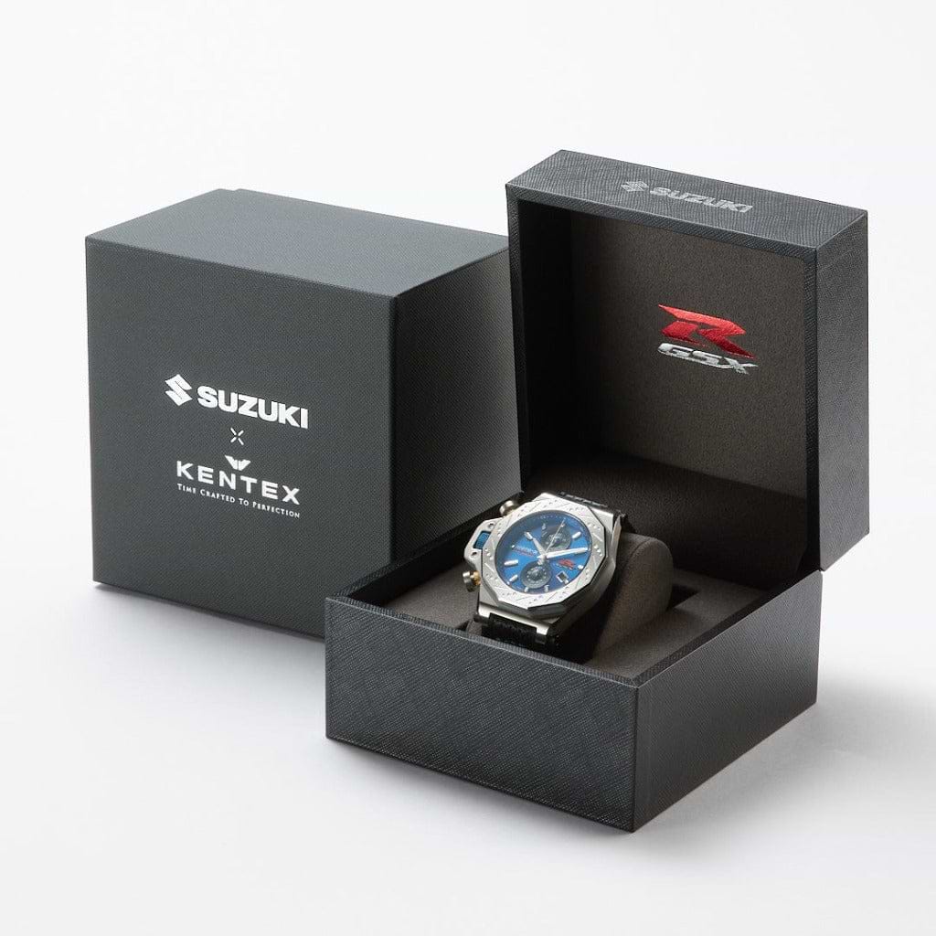 【抽選販売】SUZUKI ×KENTEX　MOTO-R コラボウォッチ「GSX-R」【数量限定 300個】