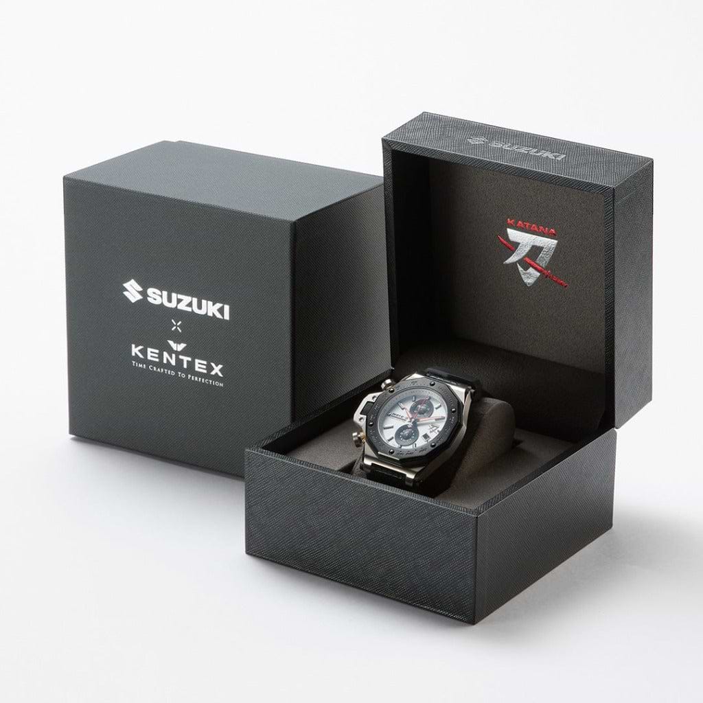 刀　限定品 抽選販売】SUZUKI ×KENTEX MOTO-R コラボウォッチ「KATANA」【数量限定