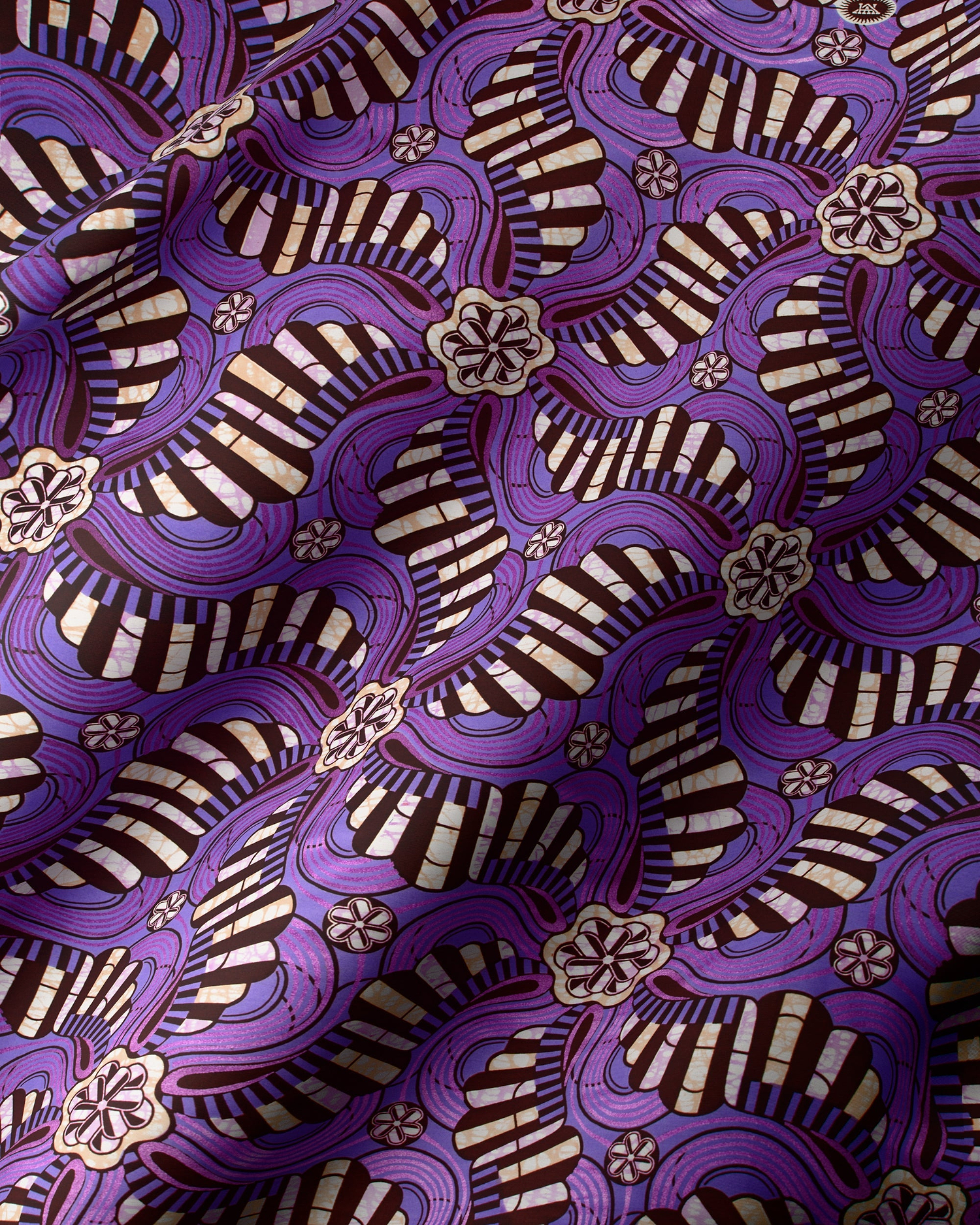 Purple fabrics