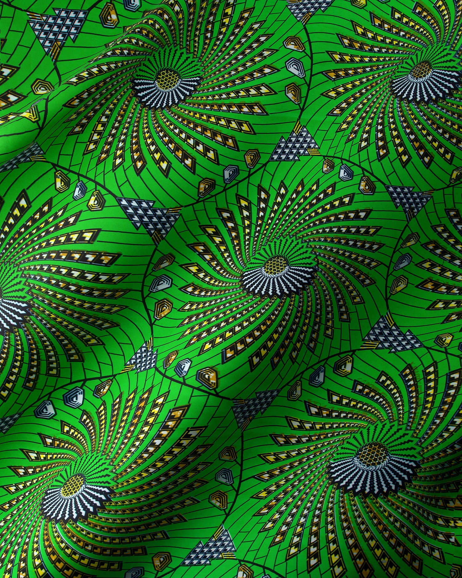 Green fabrics