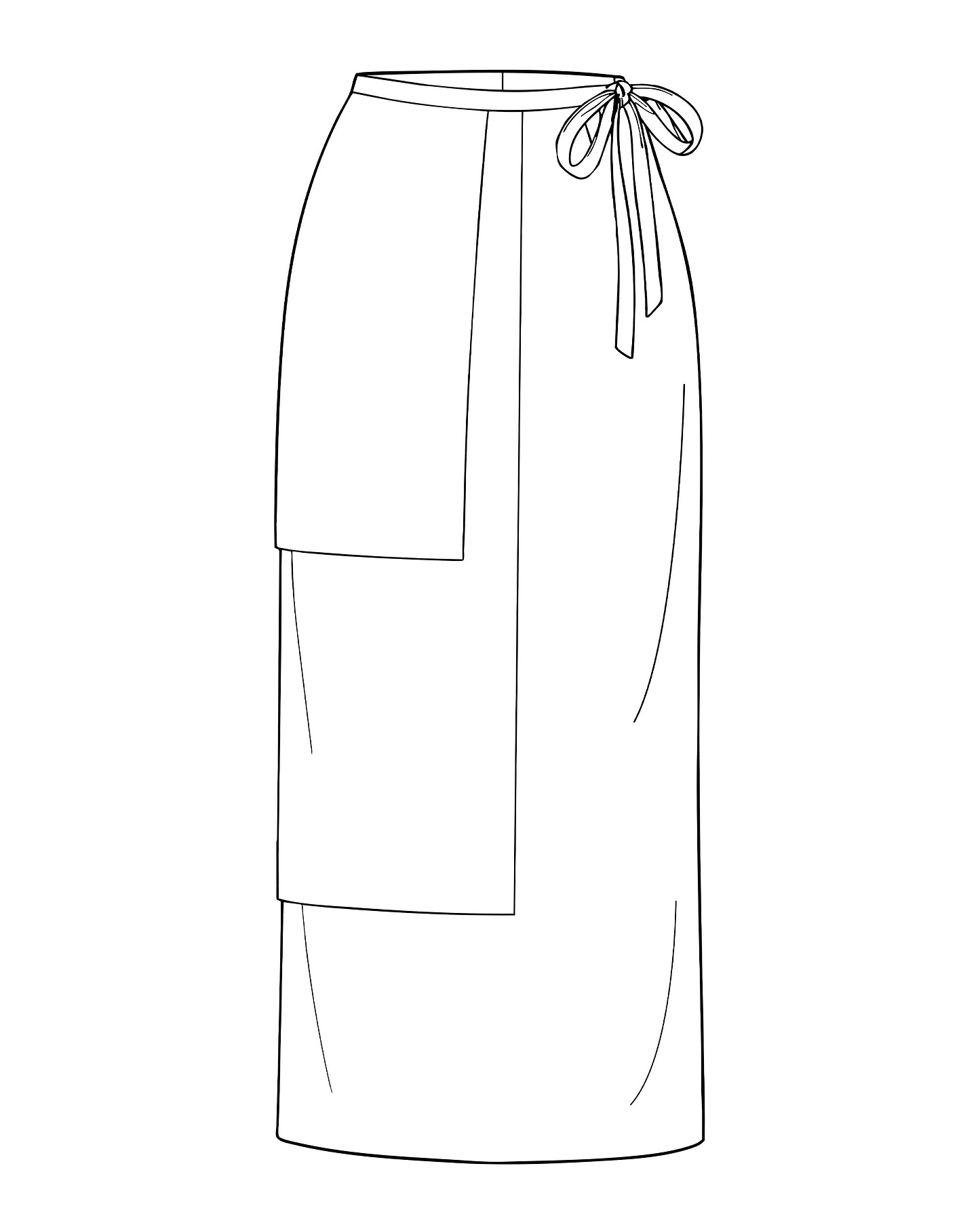 Pattern Kit It’s A Wrap Skirt | VLXC01001.003