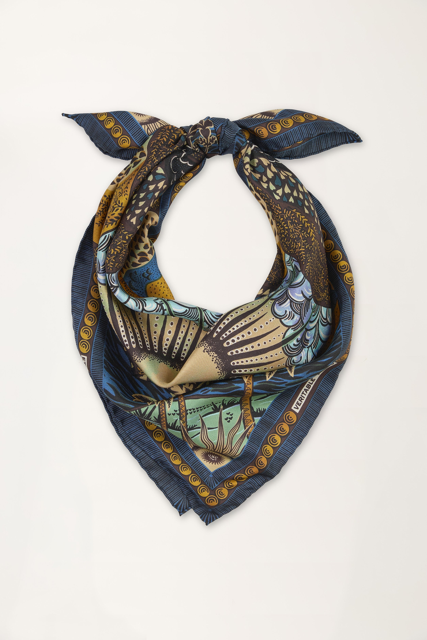 Eternal Sun Blue Scarf 68 | VDAU00005.001