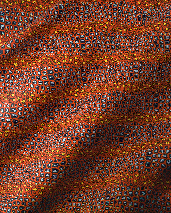 Wax Hollandais | VL00001.240 | Household Gavel, Kpo Gbaza in Benin, Leopard Skin, Snake skin