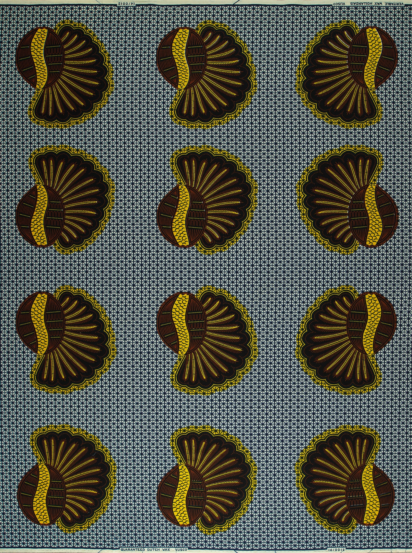 Wax Hollandais | VL00012.226 | Bunch of Bananas, Helmet, Kimba, Shell