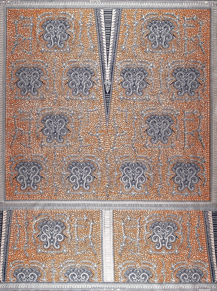 Wax Hollandais | VL00022.397 | Silver Embellished