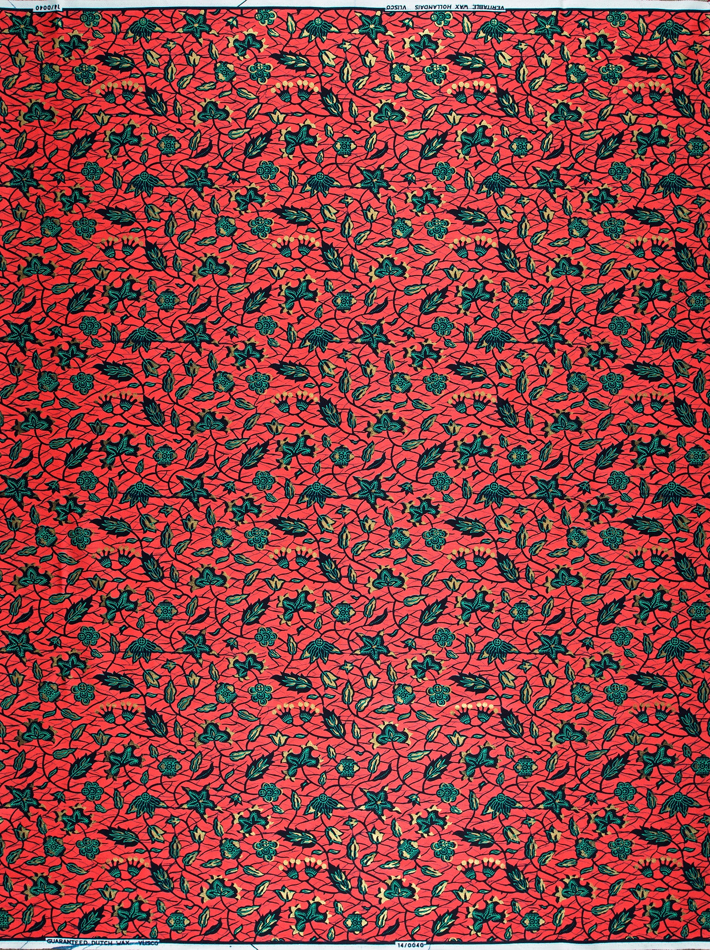 Wax Hollandais | VL00040.178 | Gold Embellished