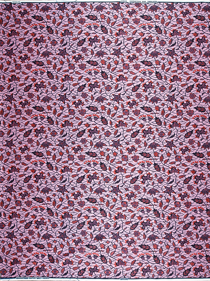 Wax Hollandais | VL00040.193 | Red Embellished