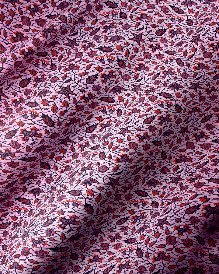 Wax Hollandais | VL00040.193 | Red Embellished